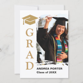 Anuncio de invitación a la fiesta de graduación co