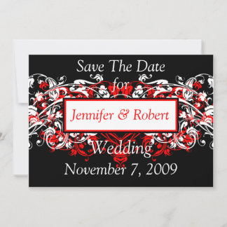 Anuncio de Invitación de Boda Guardar la Fecha