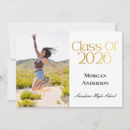 Anuncio de la foto de la promoción de 2026 en negr