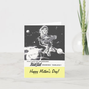 Anuncio de la tabla de planchar del Día de la Madr