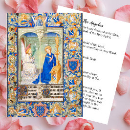 Anuncio de la Virgen Angelus María Oración Católic