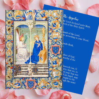 Anuncio de la Virgen Angelus María Oración Católic
