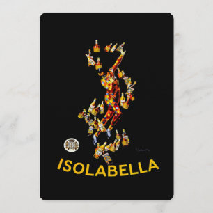 Anuncio de licor Isolabella de Leonetto Cappiello