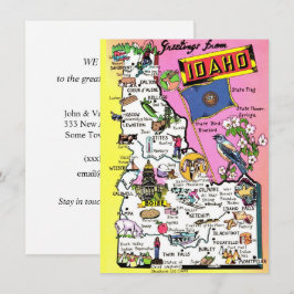 Anuncio de mapa de Idaho móvil