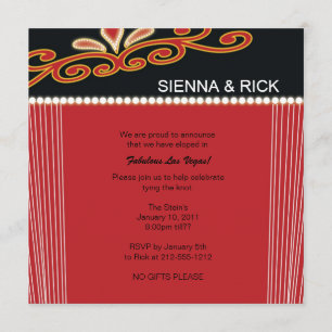 Anuncio de matrimonio en Las Vegas