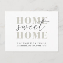 Anuncio de Mudanza a Hogar Moderno Dulce Hogar