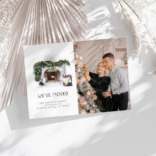 Anuncio de Mudanza a Nuevo Hogar Rústico