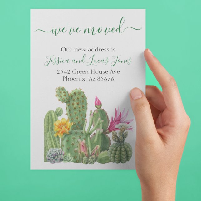 Anuncio de Mudanza Cactus Suculenta Floración (Subido por el creador)