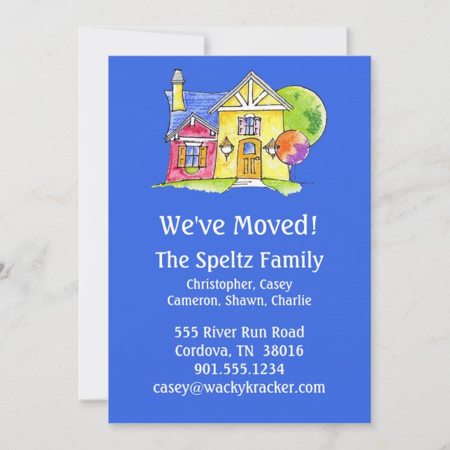 Anuncio de Mudanza de Casa (Anverso)