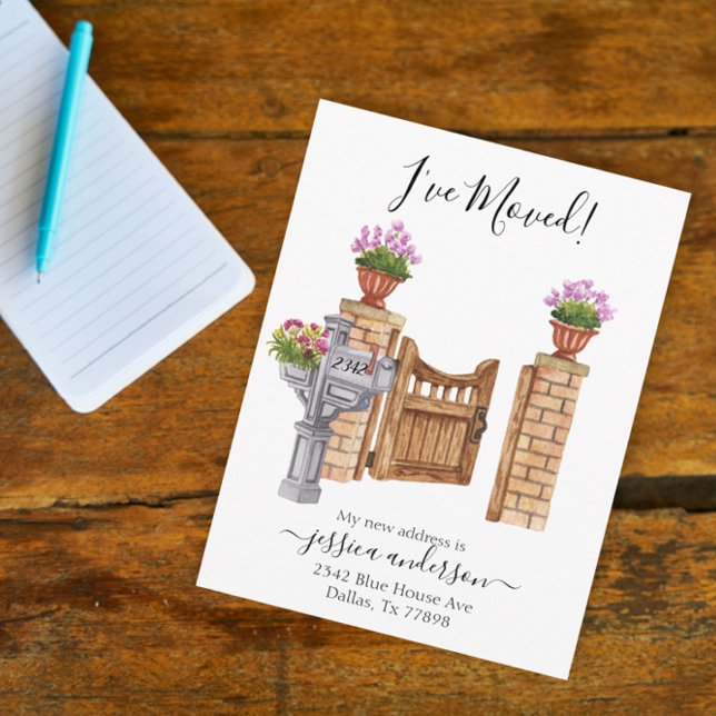 Anuncio de Mudanza de Casa en Acuarela Me Mudé (Subido por el creador)