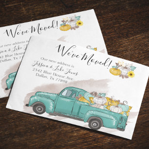 Anuncio de Mudanza de Dirección Camión Calabaza