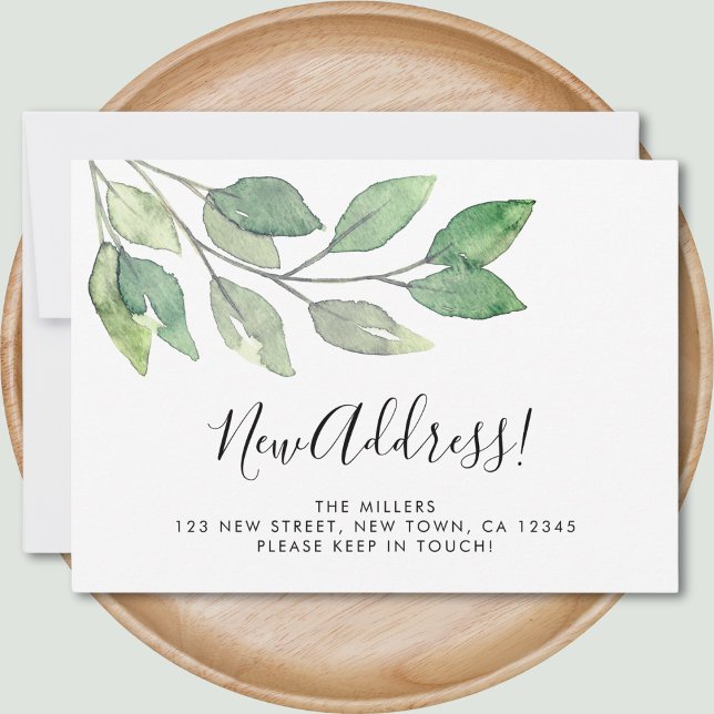 Anuncio de Mudanza de Dirección con Verde (Subido por el creador)