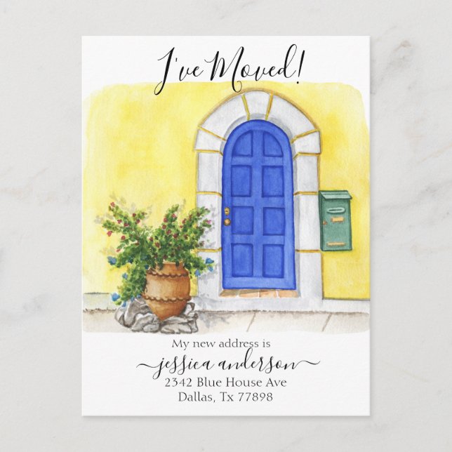 Anuncio de Mudanza de la Puerta Principal de la Ca (Anverso)