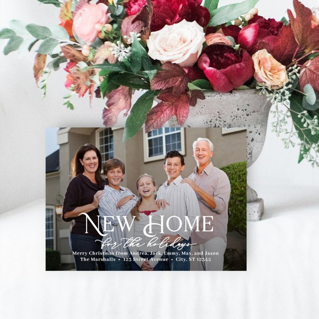 Anuncio de Mudanza de Tarjeta de Navidad Simply Ho (Subido por el creador)