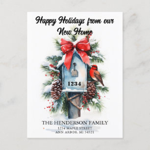 Anuncio de Mudanza de Vacaciones en Nuevo Hogar