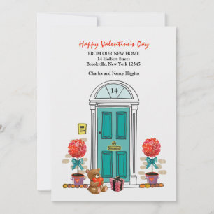 Anuncio de Mudanza del Día de San Valentín