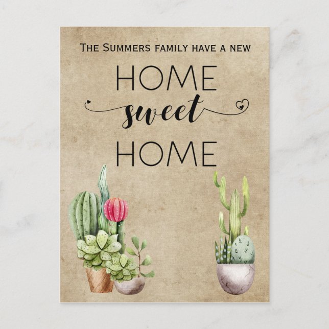 Anuncio de Mudanza Dirección Hogar Dulce Hogar Cac (Anverso)