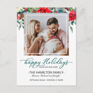 Anuncio de Mudanza en Navidad Foto Nueva Casa