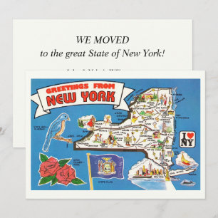 Anuncio de mudanza en Nueva York