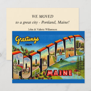Anuncio de Mudanza en Portland Maine