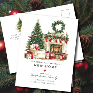 Anuncio de Mudanza Navideña Acogedora