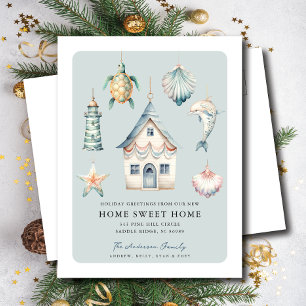 Anuncio de Mudanza Navideña Tropical