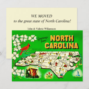 Anuncio de Mudanza Vintage en Carolina del Norte