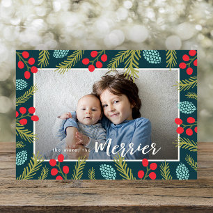 Anuncio de nacimiento Berries Pine More the Merrie