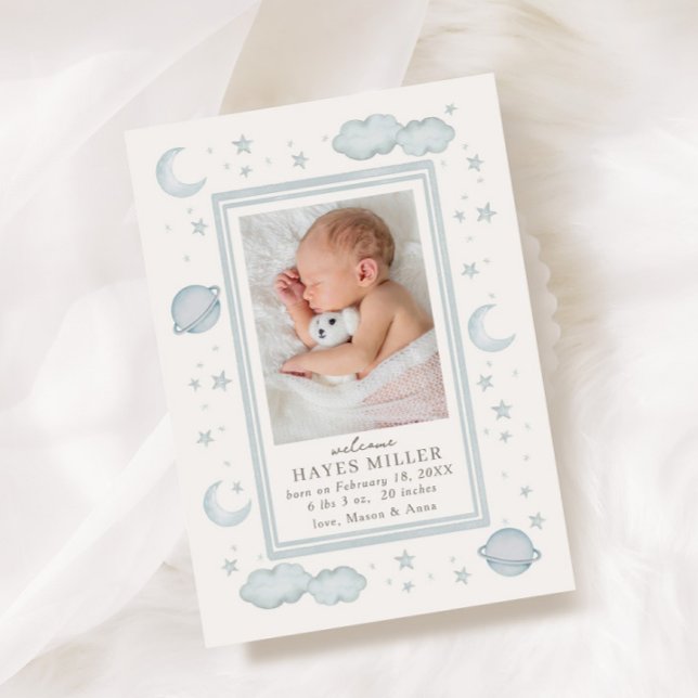 Anuncio de Nacimiento Celestial Suave (Subido por el creador)