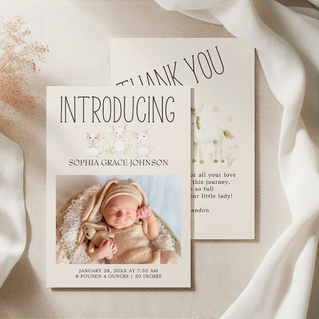 Anuncio de nacimiento de Animales de granja Amigos (Subido por el creador)