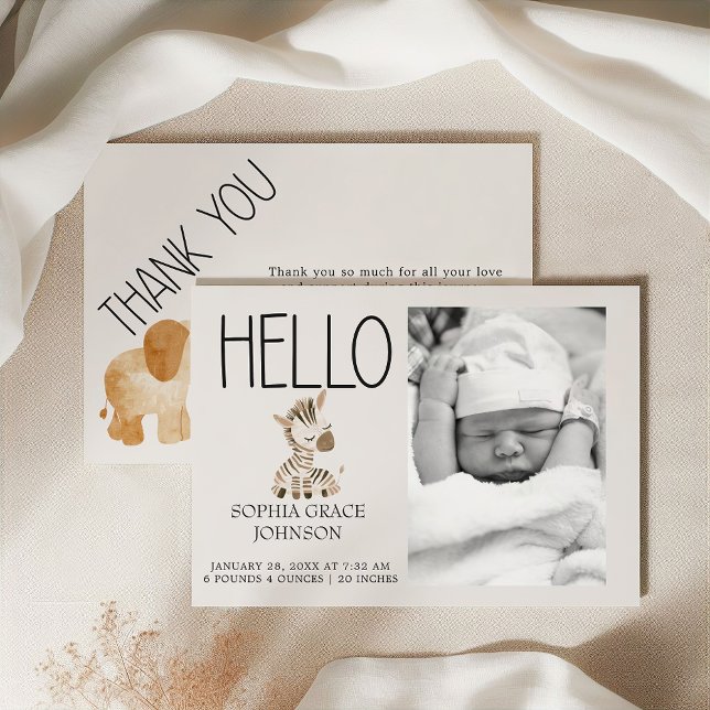 Anuncio de nacimiento de animales de la guardería  (Subido por el creador)