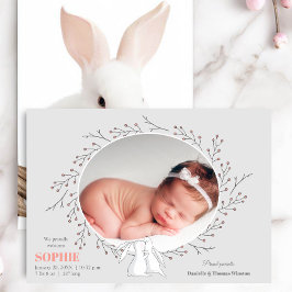 Anuncio de nacimiento de animales de Woodland