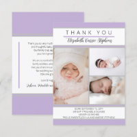 Anuncio de nacimiento de Baby Shower de Photo Lave