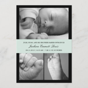 Anuncio de nacimiento de banda eterna - Azul