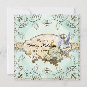 Anuncio de nacimiento de bebé - Princesa de Faerie