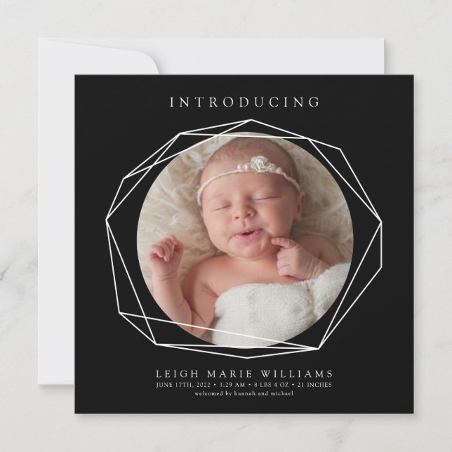 ANUNCIO DE NACIMIENTO DE BEBÉS Presentación del Be (Anverso)