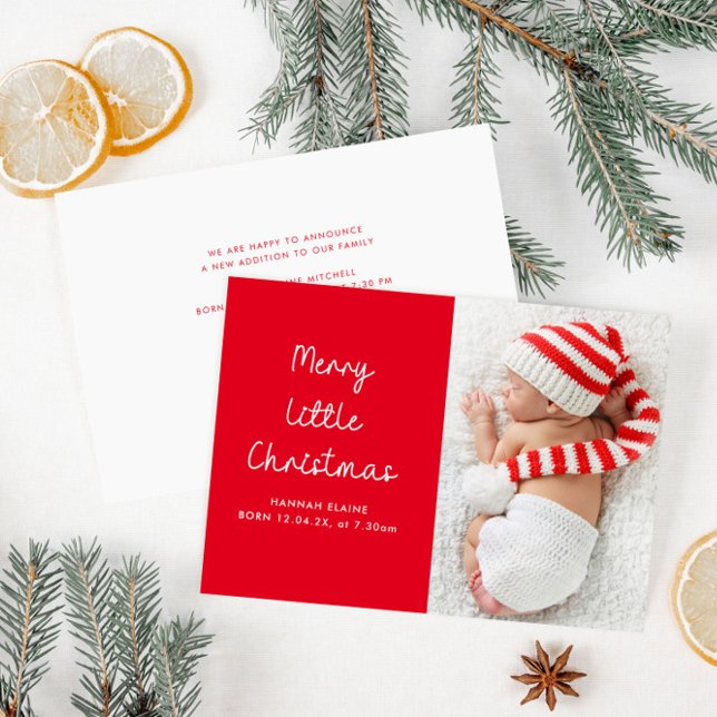 anuncio de nacimiento de fotos de navidades pequeñ (Subido por el creador)