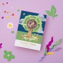 Anuncio de Nacimiento de Hoja de Nuestro Árbol Fam