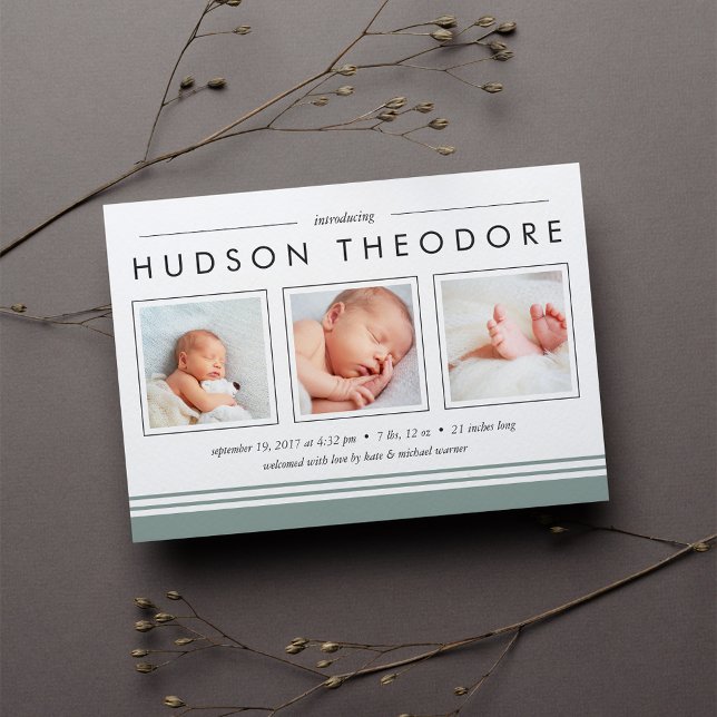 Anuncio de nacimiento de la banda de metro | Moss (Subido por el creador)