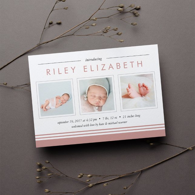 Anuncio de nacimiento de la banda de metro | ROSA (Subido por el creador)