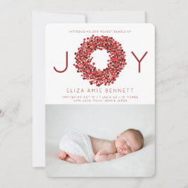 Anuncio de nacimiento de la fiesta de las Berries