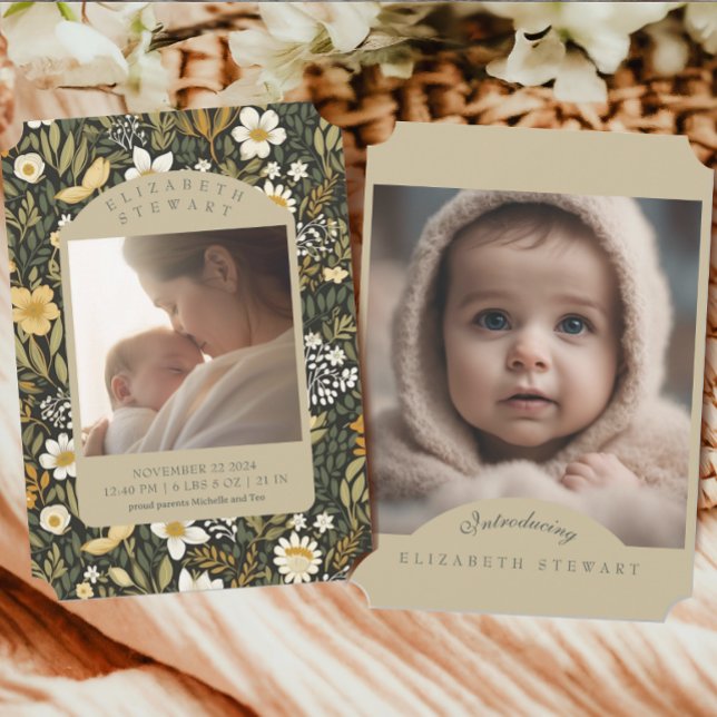 Anuncio de nacimiento de la foto de la segunda vue (Subido por el creador)