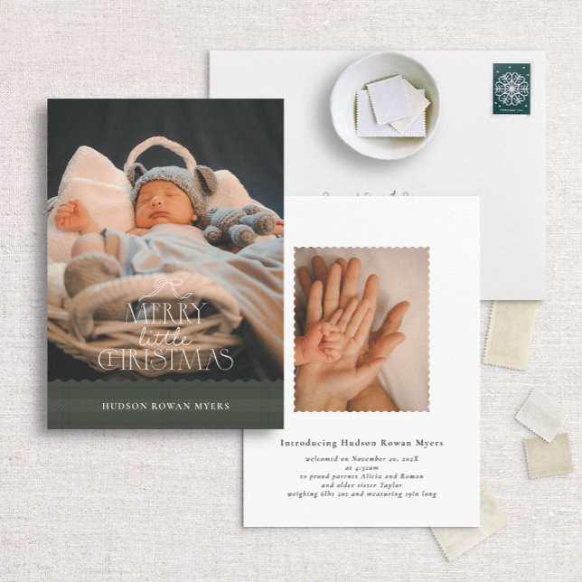 Anuncio de nacimiento de la foto de Merry Little N (Subido por el creador)