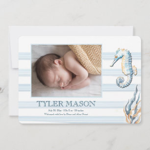 Anuncio de nacimiento de la foto de Sea Life