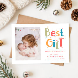 Anuncio de nacimiento de la primera Navidad del be