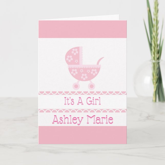 Anuncio De Nacimiento De Nacimiento De Nacimiento  (Anverso)