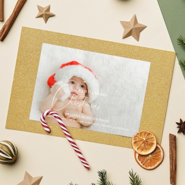Anuncio de nacimiento de navidades pequeños (Subido por el creador)