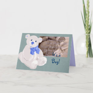 Anuncio de nacimiento de niño