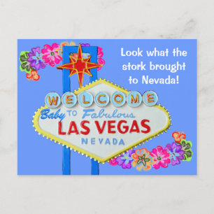 Anuncio de nacimiento de niño Las Vegas