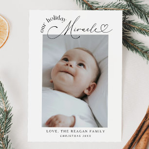 Anuncio de nacimiento de nuestros Navidades de vac